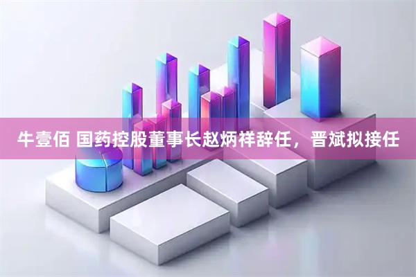 牛壹佰 国药控股董事长赵炳祥辞任，晋斌拟接任